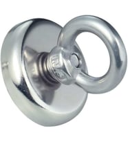 Magnet Magnet Fishing Neodyum Pot Mıknatıs, Çap 36Mm, Kurtarma Mıknatısı