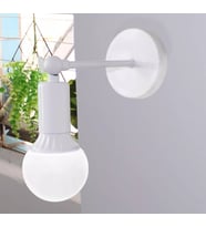 MYLİGHTS  MODERN SPOR MAFSALI APLİK  DUVAR LAMBASI APLİK HAREKETLİ APLİK (Siyah)