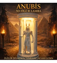 Anubis Lamba LED Gece Lambası Mısır Tanrısı Dekoratif Işık USB Masa Lambası Mitolojik Heykel Ev Dekoru