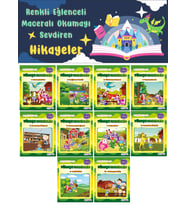 2.Sınıf Renkli Eğlenceli Maceralı Okumayı Sevdiren Hikaye Seti 6