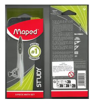 MAPED 119418 STUDY NİKEL PERGEL SETİ 8'Lİ - KARTON KILIFLI