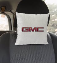 BK Gift GMC Tasarımlı Kare Araç Koltuk Yastığı-1