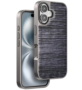 Iphone 16 Wave Kapak - Derin Mor