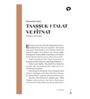 Taaşşuk-ı Talat ve Fitnat