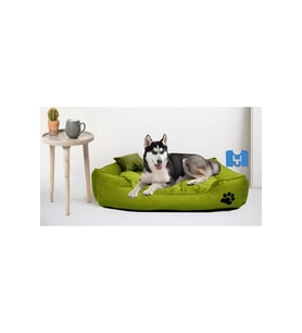Yumuşak ve dayanıklı büyük köpek yatağı, yıkanabilir, kemik ve yastık hediyeli
