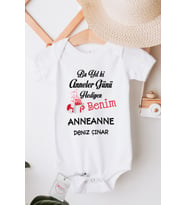 Bu Yıl Ki Anneler Günü Hediyen Benim Anneanne Kişiye Özel Baskılı Bebek Body Zıbın