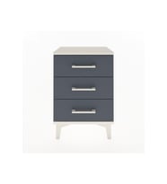 Arges Komodin 3 Çekmeceli 44x30x64 Aytaşı-Antrasit