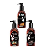 3 Adet Playboy Çilek Aromalı Kokulu Ve Isıtıcılı Rahatlatıcılı Erotik Masaj Yağı