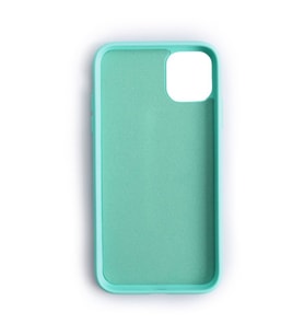 iPhone 11 ile Uyumlu Cappy Silikon Kılıf Turkuaz