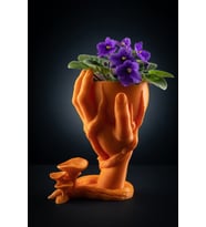 MYCRAFT3D Dekoratif El Üstü Görsel Saksı