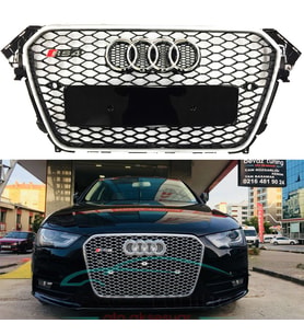 Audi A4 Ön Panjur Izgara RS4 Model 2012-2015 b8 Makyajlı