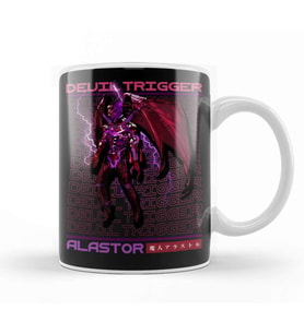 Alastor Devil Trigger Brutalism Kupa Bardak Porselen