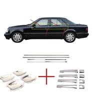 Mercedes E Klasse W124 Krom Seti 1984-1995 Paslanmaz Çelik