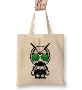 Kamen Rider Shadowmoon Chibi Version Bez Çanta Uzun Saplı