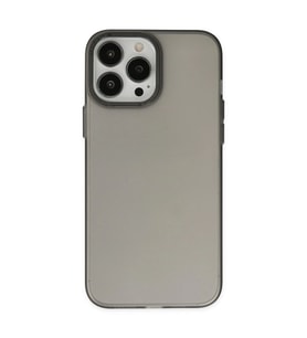 Apple İphone 14 Pro Max Kılıf Modos Metal Kapak - Siyah