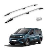 Turtle Drs Tuning Peugeot Rifter 2019-2025 / Kısa Şasi Tavan Çıtası Crown Gri