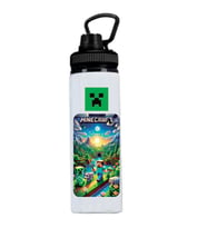 Minecrafttt Baskılı Metal Suluk 800ml.