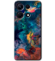 İnfinix Note 30 Pro Kılıf HD Desen Baskılı Kılıf - Color Storm