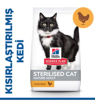 Hills Sterilised Mature Kısırlaştırılmış Yaşlı Kedi Maması 1,5 kg