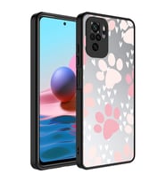 Xiaomi Redmi Note 10S Kılıf Aynalı Desenli Kamera Korumalı Parlak Zore Mirror Kılıf Pati