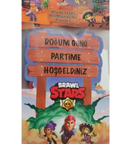 ÇITIPITISTORE BRAWL STARS AYAKLI DEKORATİF AYAKLI SET