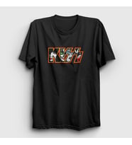 Presmono Unisex Siyah Logo V2 Kiss T-Shirt 91492tt
