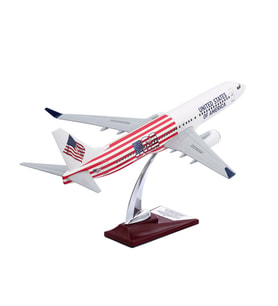 Zekupp - Maket Uçak - Boeing 737-800 1/100 - ABD ÖZEL TASARIM Model Uçak