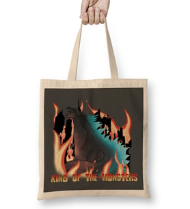 Godzilla King Of The Monsters 04 Bez Çanta Uzun Saplı