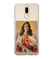 Huawei Mate 10 Lite Uyumlu Lana Del Rey Desenli Şeffaf Telefon Kılıfı