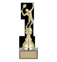 ODAK KUPA - Figürlü Kupalar - Tenis Erkek Figürlü Kupalar FG-023 C - 30 cm