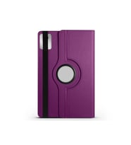 Lenovo M11 TB-330FU Uyumlu Zore Dönebilen Standlı Kılıf (Mor)