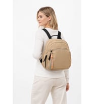 Lumberjack PRST PRF SRT Kadın Günlük Okul Sırt Çantası (Camel)