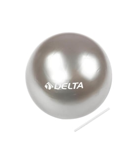 Delta 20 cm Mor Dura-Strong Mini Pilates Topu Denge Egzersiz Topu silver