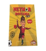 NEYMAR - ÇIKARTMALI MASKELİ BOYAMA KİTABI