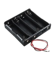 18650 Lityum İyon 4 lü Pil Yuvası