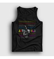 Presmono Unisex Siyah Cool Astroworld Travis Scott Atlet 42393tt