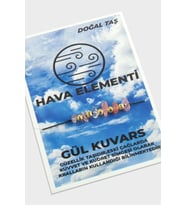 Hava Elementi Gül Kuvars Doğaltaşlı İp Bileklik