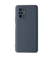 Xiaomi Redmi Note 10 Pro Kılıf Nano İçi Kadife Silikon - Gri