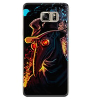 Samsung S7 Edge S20 Fe Plus Ultra S21 S22 Kılıf Boyun Askılı Silikon Karga 1616
