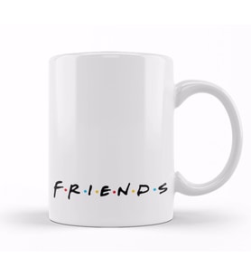 Friends Kupa Bardak Porselen (2)