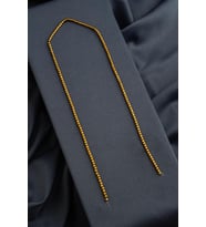 Hematit Doğal Taş Parlak Gold Silindir Kesim 2mm Dizi [AA]