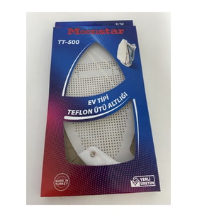Yumuşak ve dayanıklı ev tipi teflon ütü altlığı, pratik kullanım sağlar