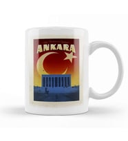 Başkent Ankara ve Anıtkabir Kupa Bardak Porselen