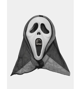 Kapşonlu Çığlık Maskesi Scream Maskesi 33x21 cm