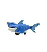 Sesli Işıklı Çarp Dön Şarkı Söyleyen Köpek Balığı Shark 27Cm Mavi