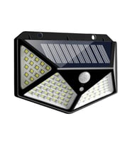 Güneş Enerjili Hareket Sensörlü IP65 Suya Dayanıklı 100 LED Lamba