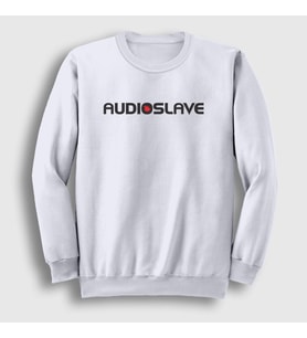 Presmono Unisex Beyaz Logo Rock Audioslave Sweatshirt 544383tt (Beyaz)