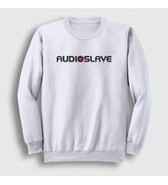 Presmono Unisex Beyaz Logo Rock Audioslave Sweatshirt 544383tt (Beyaz)