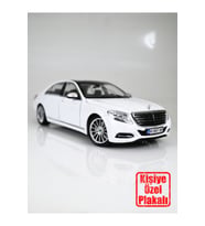MERCEDES S CLASS METAL ARABA 1:24 Beyaz
