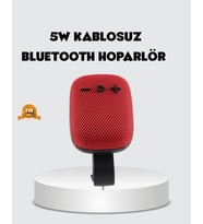 Bluetooth 5.1 Kablosuz Hoparlör – Güçlü Bas, FM Radyo ve Çoklu Giriş Destekli